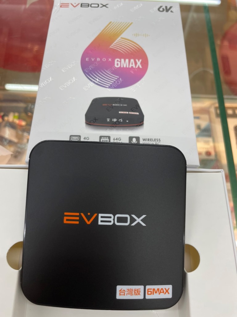 開箱』2021最新易播盒子EVBOX 6MAX 4G+64G 語音機皇高規版！！